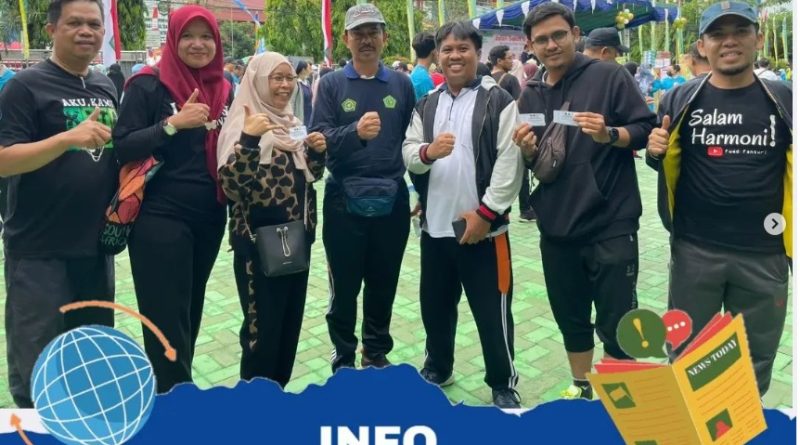 Tenaga Pendidik FUAD Berpartisipasi Dalam Kegiatan Jalan Sehat Kerukunan Umat Beragama Provinsi Kalimantan Timur 2023
